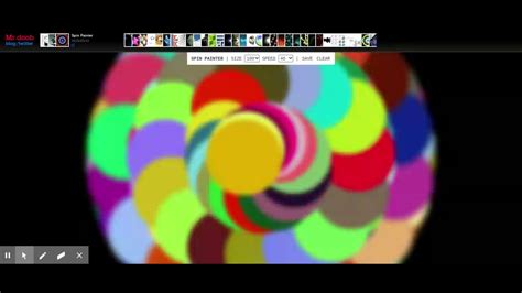 google spin paint mr doob.